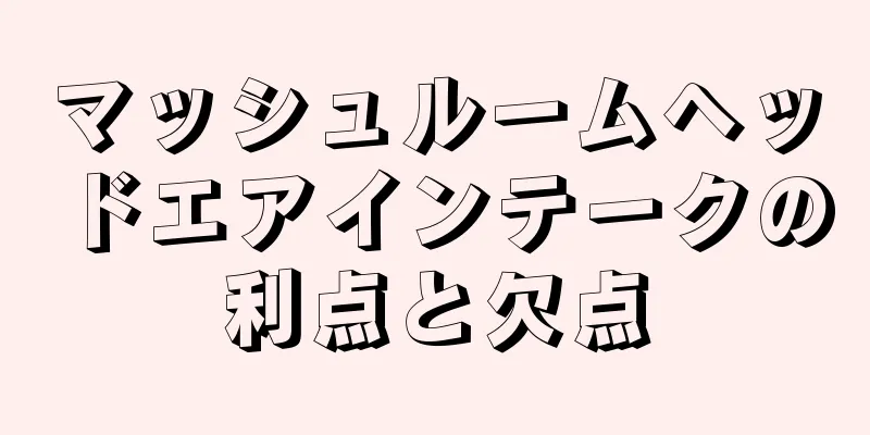 マッシュルームヘッドエアインテークの利点と欠点