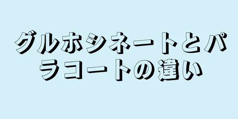 グルホシネートとパラコートの違い