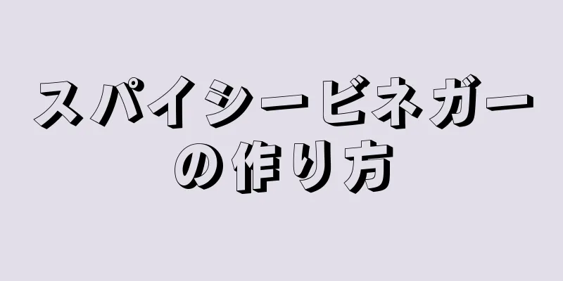 スパイシービネガーの作り方