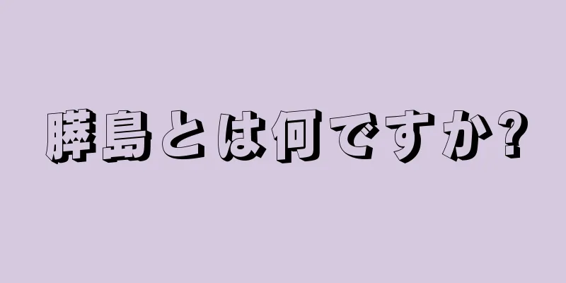 膵島とは何ですか?