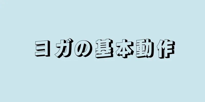 ヨガの基本動作