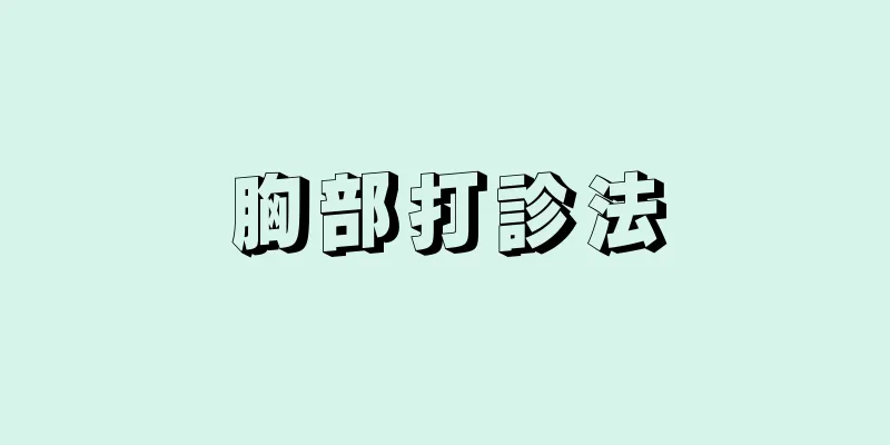 胸部打診法