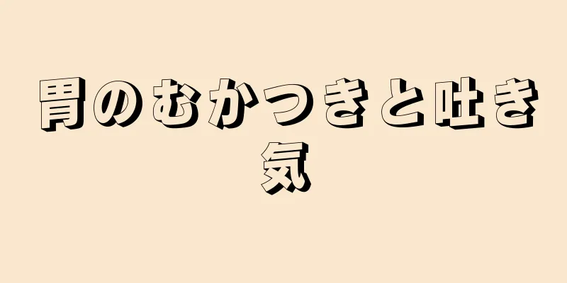 胃のむかつきと吐き気