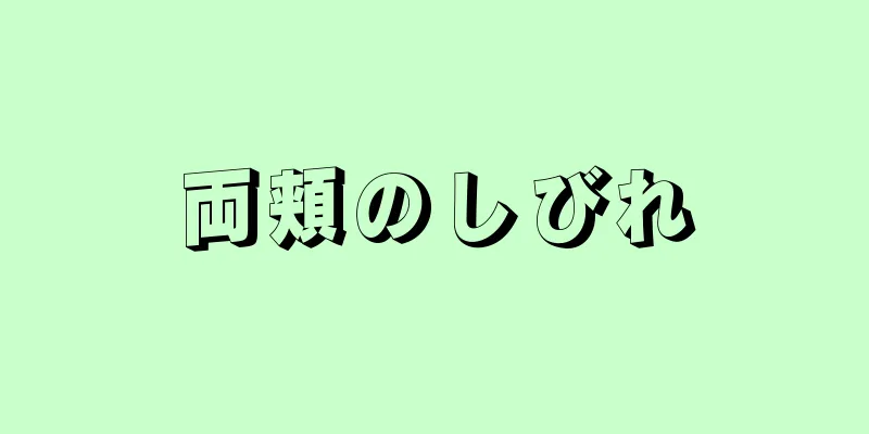 両頬のしびれ