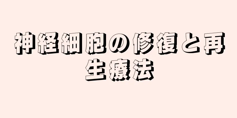 神経細胞の修復と再生療法