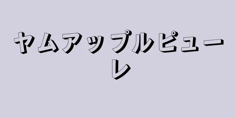 ヤムアップルピューレ