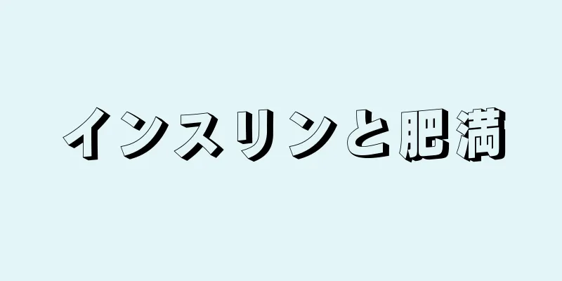 インスリンと肥満