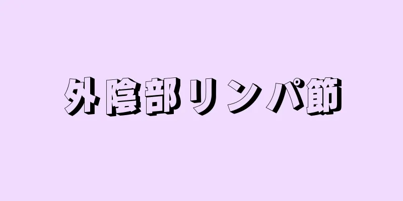 外陰部リンパ節