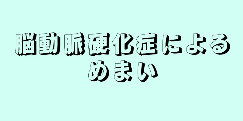 脳動脈硬化症によるめまい