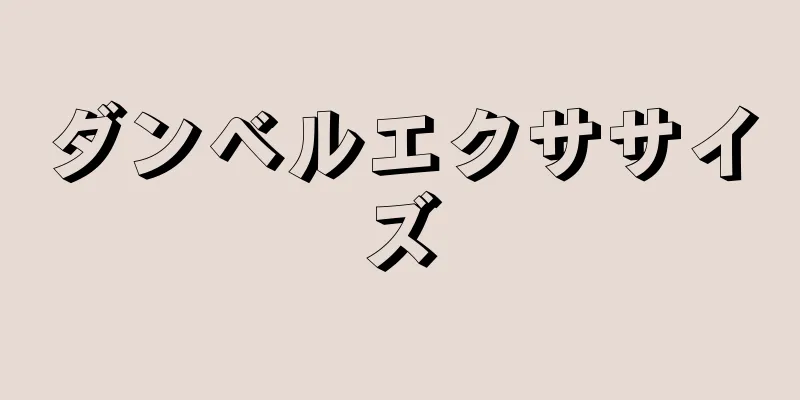 ダンベルエクササイズ