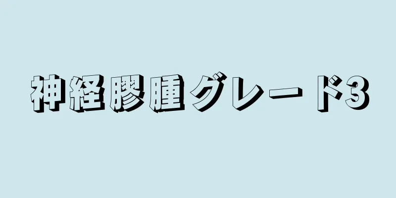 神経膠腫グレード3