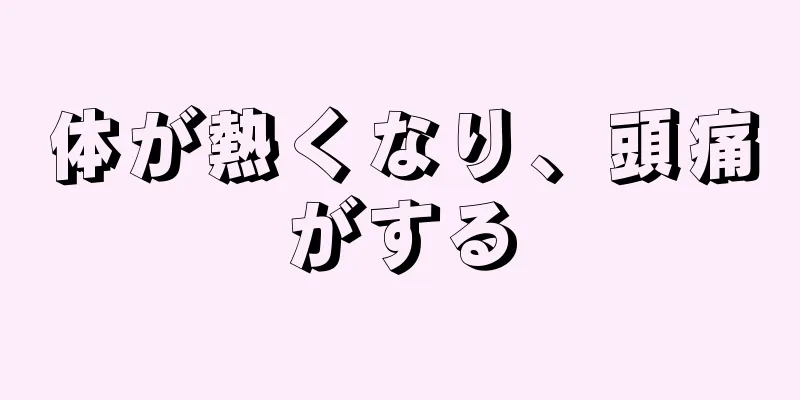 体が熱くなり、頭痛がする