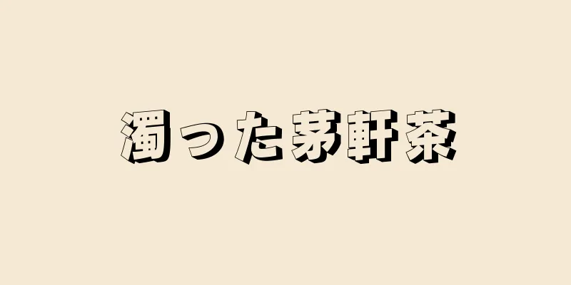 濁った茅軒茶