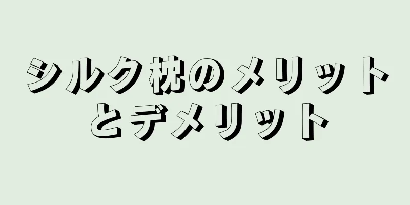 シルク枕のメリットとデメリット