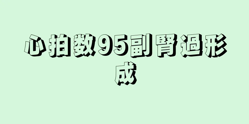 心拍数95副腎過形成