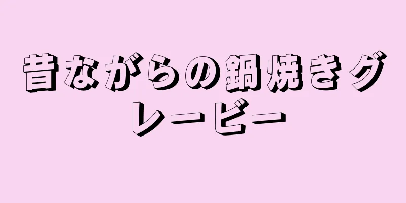 昔ながらの鍋焼きグレービー