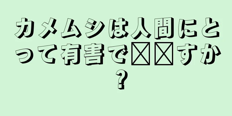 カメムシは人間にとって有害で​​すか？