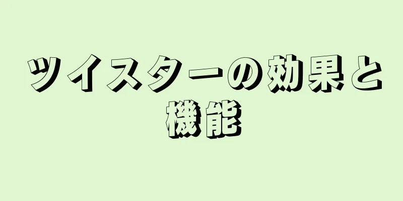 ツイスターの効果と機能