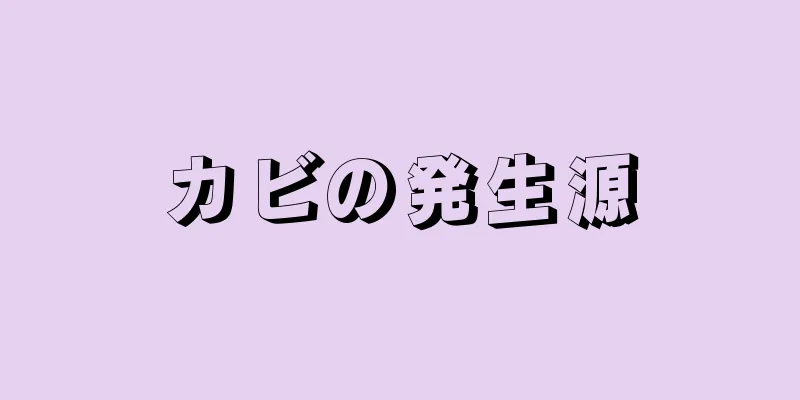 カビの発生源