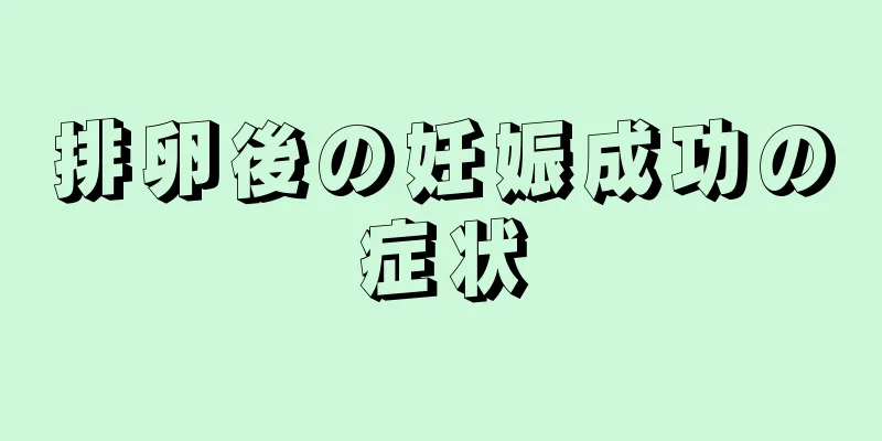 排卵後の妊娠成功の症状