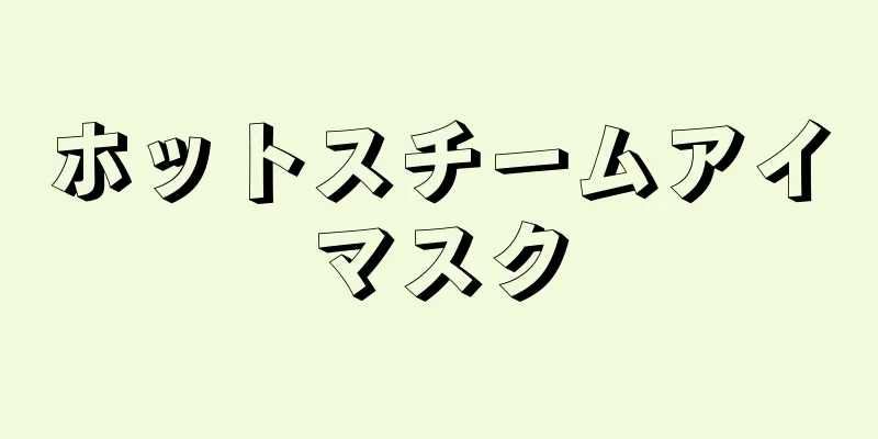 ホットスチームアイマスク