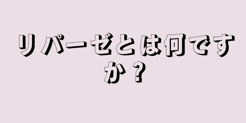 リパーゼとは何ですか？