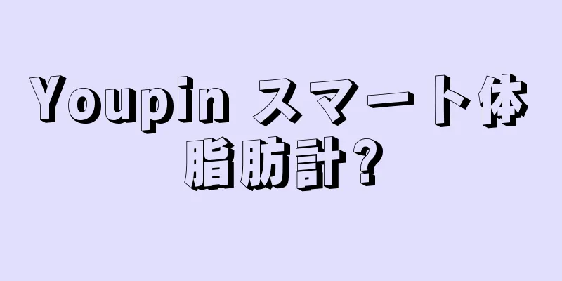 Youpin スマート体脂肪計?