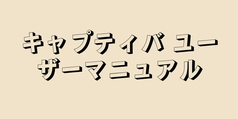 キャプティバ ユーザーマニュアル