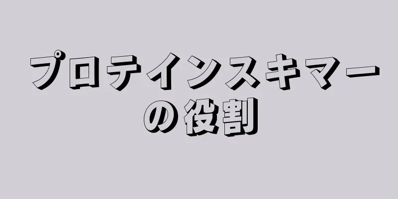 プロテインスキマーの役割