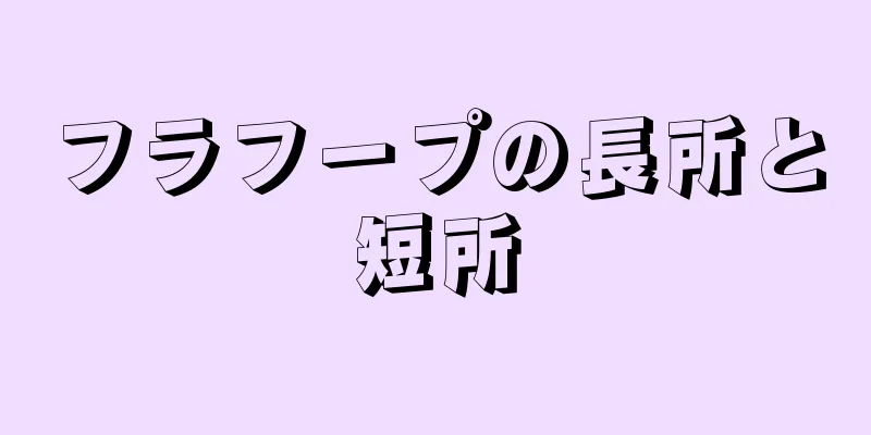 フラフープの長所と短所