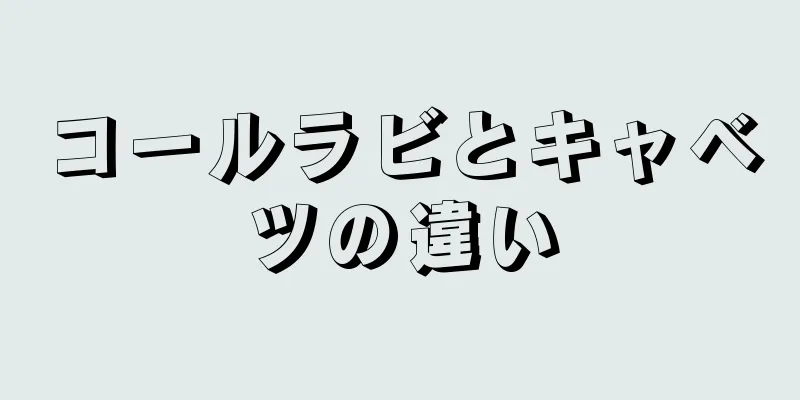 コールラビとキャベツの違い