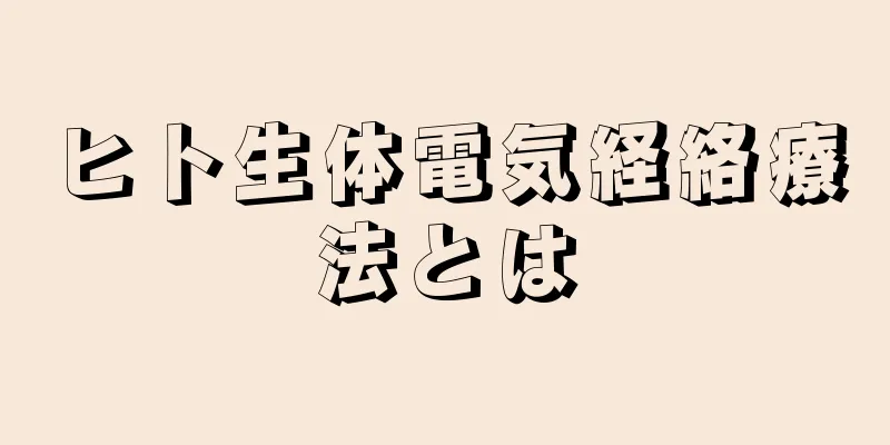 ヒト生体電気経絡療法とは