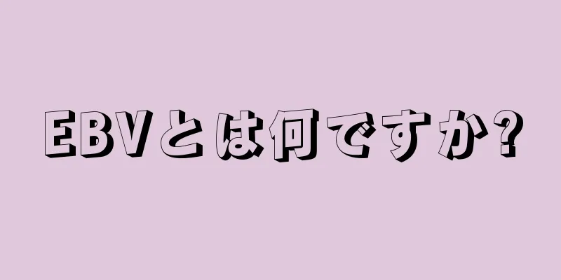 EBVとは何ですか?