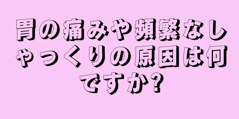 胃の痛みや頻繁なしゃっくりの原因は何ですか?