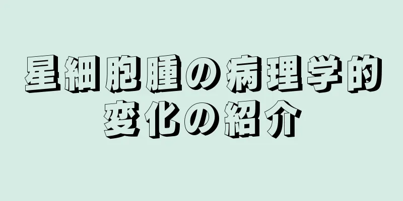 星細胞腫の病理学的変化の紹介