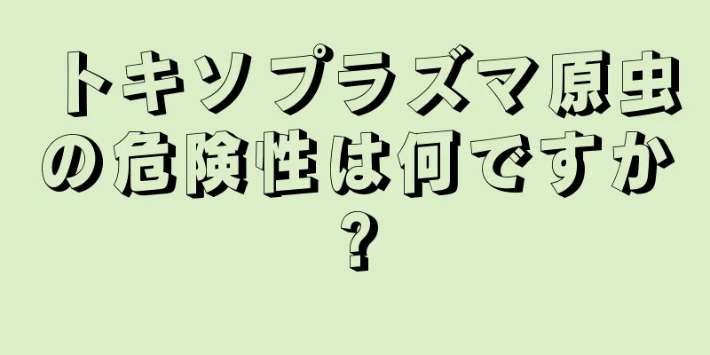 トキソプラズマ原虫の危険性は何ですか?