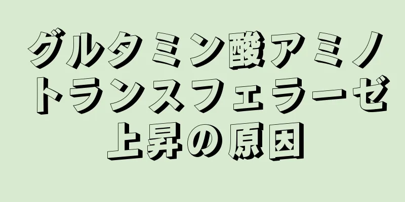 グルタミン酸アミノトランスフェラーゼ上昇の原因