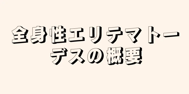 全身性エリテマトーデスの概要