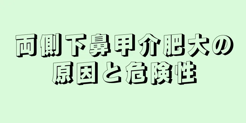 両側下鼻甲介肥大の原因と危険性