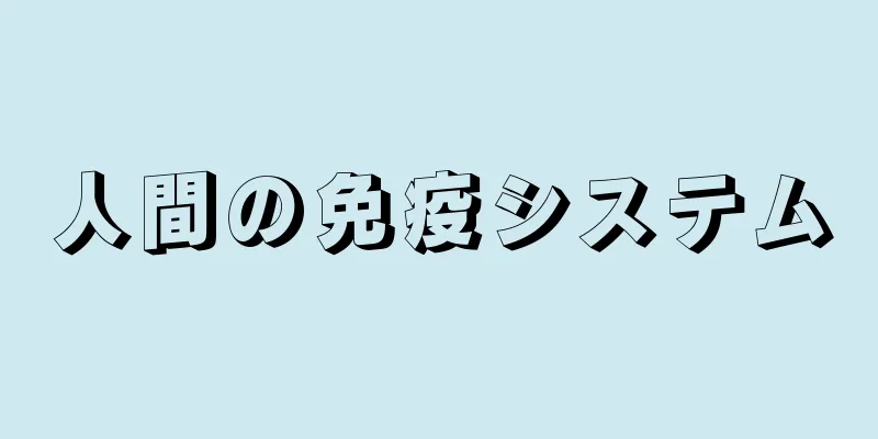 人間の免疫システム