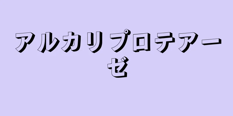 アルカリプロテアーゼ