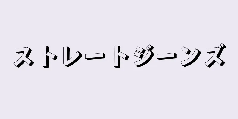 ストレートジーンズ