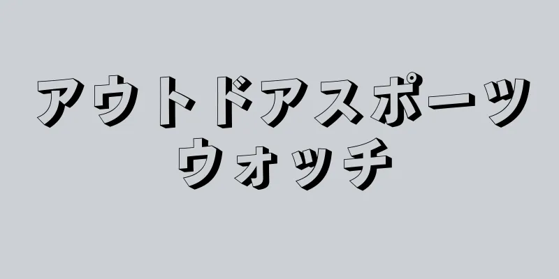 アウトドアスポーツウォッチ