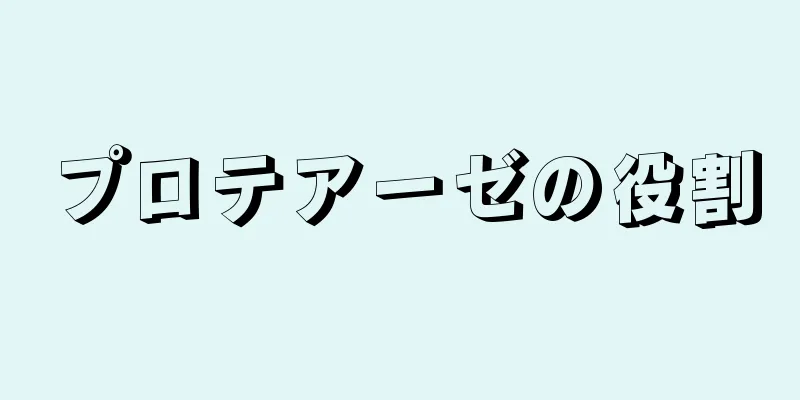 プロテアーゼの役割