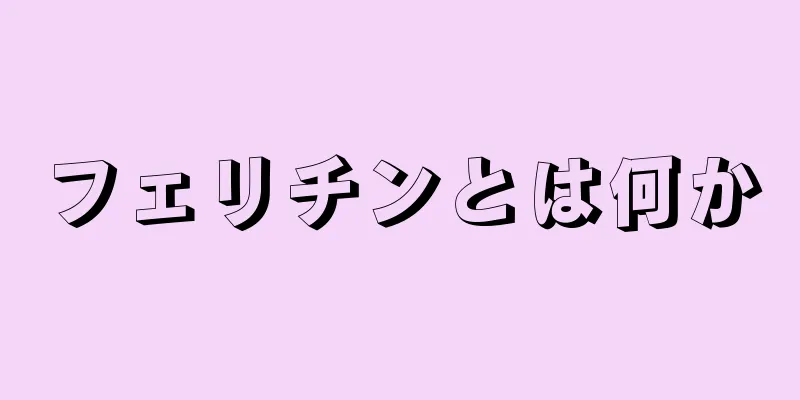 フェリチンとは何か