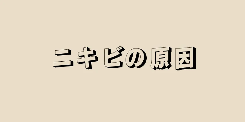 ニキビの原因