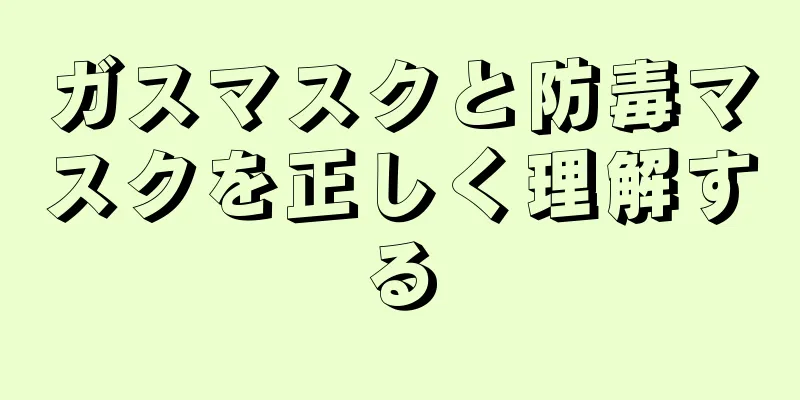 ガスマスクと防毒マスクを正しく理解する