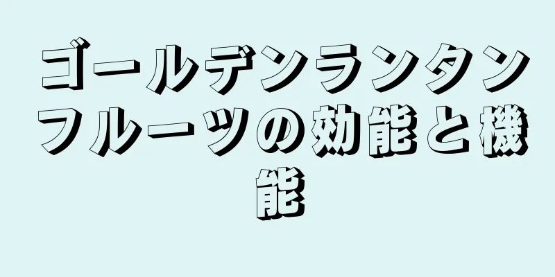 ゴールデンランタンフルーツの効能と機能